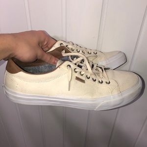 men’s eggshell vans